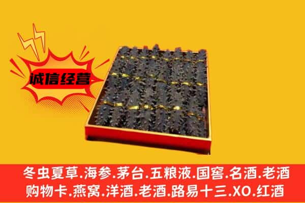 莒南县回收海参